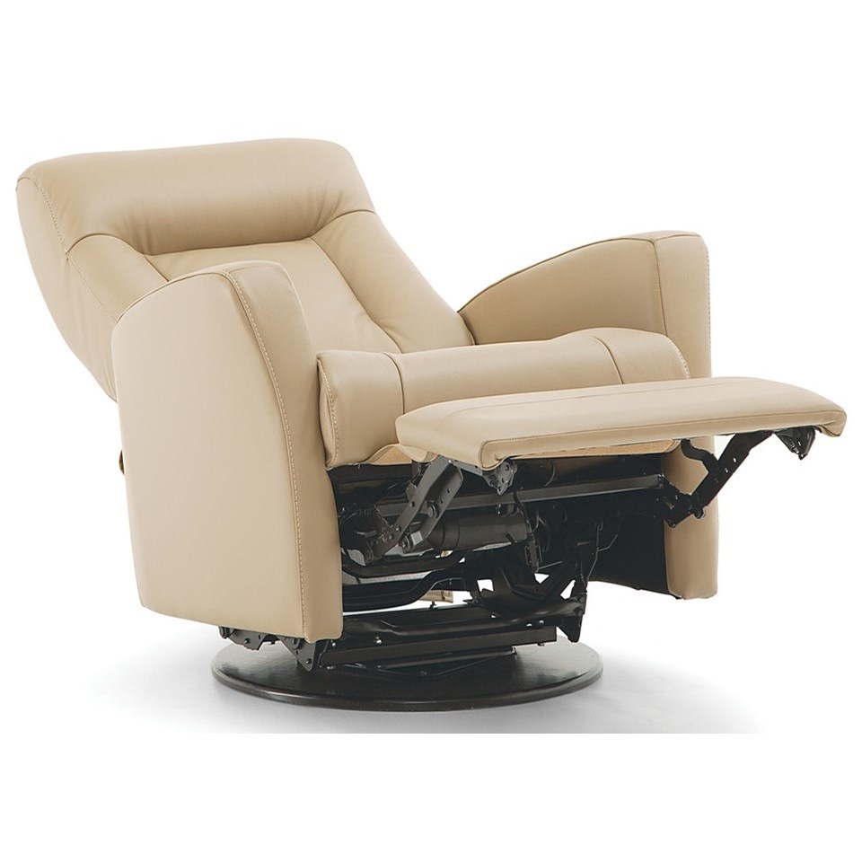 Palliser Banff II Contemporary Rocker Recliner with Track Arms Reeds Furniture Recliners